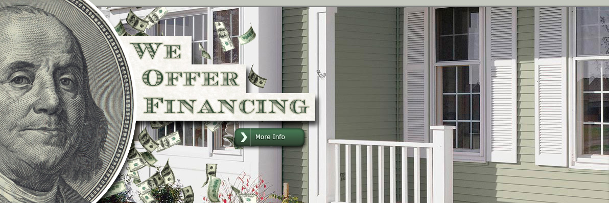 We offer financing